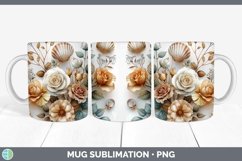 GorgeousAutumn Sunflowers Mug Wrap design.