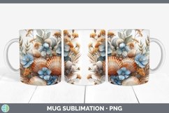 GorgeousAutumn Sunflowers Mug Wrap design.