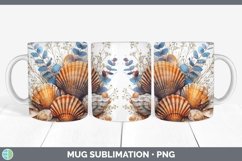 GorgeousAutumn Sunflowers Mug Wrap design.