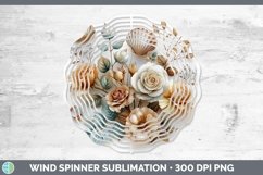 GorgeousAutumn Sunflowers Wind Spinner design.