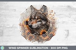 GorgeousAutumn Sunflowers Wind Spinner design.