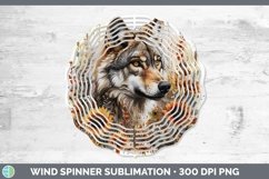 GorgeousAutumn Sunflowers Wind Spinner design.