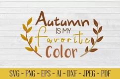 autumn is my favorite color
