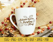 autumn leaves pumpkins please