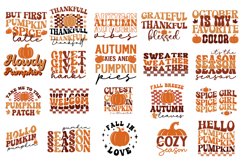 Autumn SVG Design Bundle , Cozy Autumn Quotes SVG Bundle Product Image 4