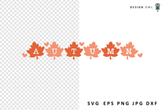 autumn leaves cut file for cricut