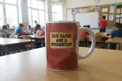 Autumn Teacher Grading Season Comedy Sublimation Product Image 5