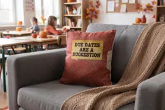 Autumn Teacher Grading Season Comedy Sublimation Product Image 6