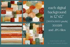 Autumn Seamless Patterns, Geometric Texture Fall Patterns 3 Product Image 2