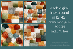 Autumn Seamless Patterns, Geometric Texture Fall Patterns 7 Product Image 2