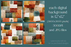 Autumn Seamless Patterns, Geometric Texture Fall Patterns 8 Product Image 2