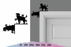 Dog Door Decoration Product Image 1