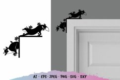 Weasel Door Decoration Product Image 1