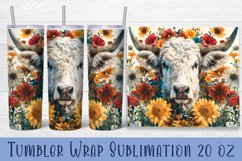 Cute autumn sublimation tumbler. Tumbler wrap Product Image 2