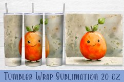 Cute aple Autumn Sublimation tumbler. Cup Wrap Product Image 1