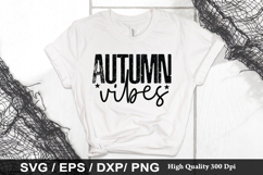 Autumn vibes SVG - Pumpkin Design Product Image 1