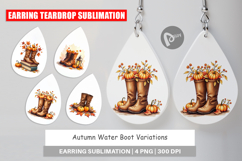 Autumn Water Boot Earring Product Image 1