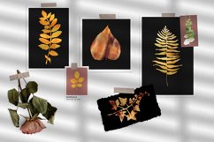 Watercolor autumn Illustration Bundle, Watercolor Clipart Product Image 10