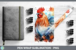 GorgeousAutumn Watercolor Pen Wrap design.