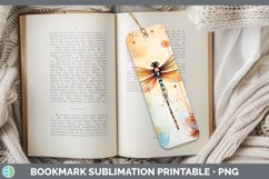 GorgeousAutumn Watercolor Bookmark design.