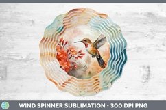 GorgeousAutumn Watercolor Wind Spinner design.