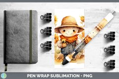 GorgeousAutumn Watercolor Pen Wrap design.
