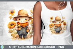 GorgeousAutumn Watercolor Shirt design.