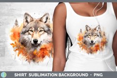 GorgeousAutumn Watercolor Shirt design.