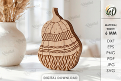 3D Fall Stands Bundle Laser Cut. Standing Home Decor SVG Product Image 10