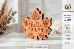 3D Fall Stands Bundle Laser Cut. Standing Home Decor SVG Product Image 12