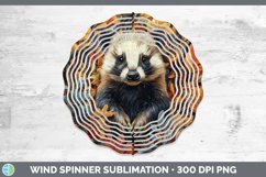 GorgeousAutumn Woodland Animals Wind Spinner design.
