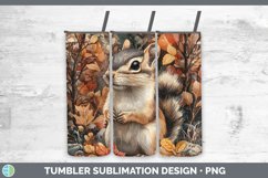 GorgeousAutumn Woodland Animals Tumbler design.