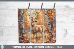 GorgeousAutumn Woodland Animals Tumbler design.