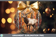GorgeousAutumn Woodland Animals Ornament design.