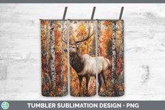 GorgeousAutumn Woodland Animals Tumbler design.