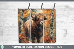 GorgeousAutumn Woodland Animals Tumbler design.