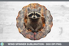 GorgeousAutumn Woodland Animals Wind Spinner design.