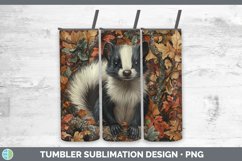 GorgeousAutumn Woodland Animals Tumbler design.