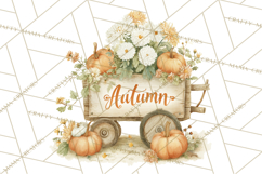 Autumn Words PNG Clipart, Thanksgiving Fall Scenes Clip Art Product Image 4