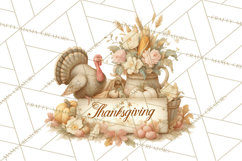 Autumn Words PNG Clipart, Thanksgiving Fall Scenes Clip Art Product Image 5