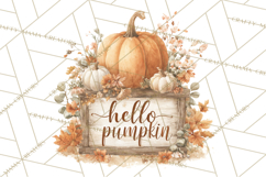Autumn Words PNG Clipart, Thanksgiving Fall Scenes Clip Art Product Image 4