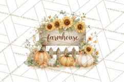 Autumn Words PNG Clipart, Thanksgiving Fall Scenes Clip Art Product Image 5