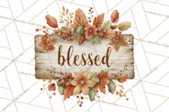 Autumn Words PNG Clipart, Thanksgiving Fall Scenes Clip Art Product Image 5