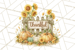 Autumn Words PNG Clipart, Thanksgiving Fall Scenes Clip Art Product Image 3