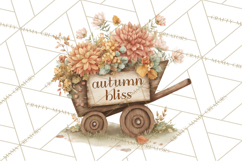 Autumn Words PNG Clipart, Thanksgiving Fall Scenes Clip Art Product Image 4