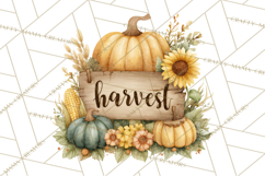 Autumn Words PNG Clipart, Thanksgiving Fall Scenes Clip Art Product Image 3