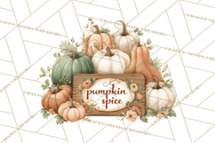 Autumn Words PNG Clipart, Thanksgiving Fall Scenes Clip Art Product Image 5