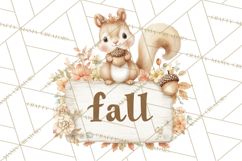 Autumn Words PNG Clipart, Thanksgiving Fall Scenes Clip Art Product Image 3