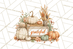 Autumn Words PNG Clipart, Thanksgiving Fall Scenes Clip Art Product Image 3