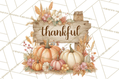 Autumn Words PNG Clipart, Thanksgiving Fall Scenes Clip Art Product Image 4